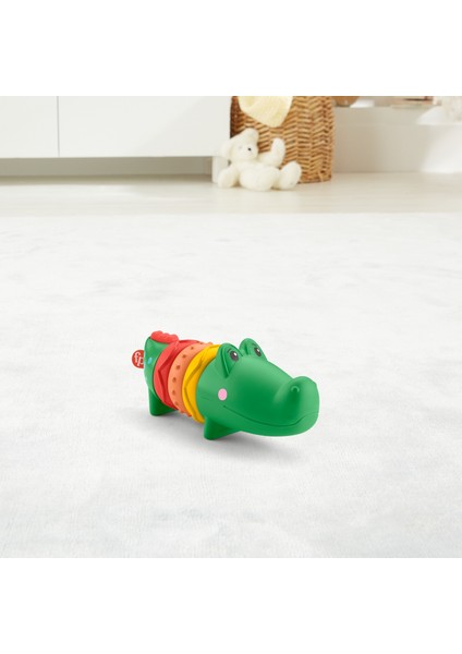 Safari Arkadaşları, Parlak Renkli Taşınabilir Aktivite Oyuncakları, Çıngıraklı Timsah Gwl67 indirimleri