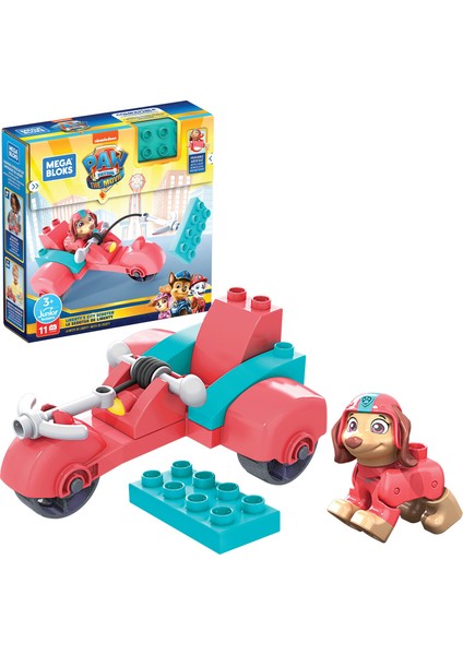 Paw Patrol Liberty'nin Scooter'I Gyh94, Yürüme Çağındaki Çocuklar İçin Yapı Oyuncakları (11 Parça)