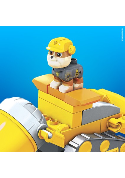 Paw Patrol Rubble'In İnşaat Kamyonu Gyw91, Yürüme Çağındaki Çocuklar İçin Yapı Oyuncakları (17 Parça)