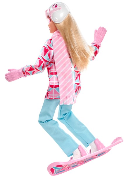 ® Snowboard Sporcusu Bebek (30 cm); ceket; pantolon; atkı; kask; snowboard tahtası ve kupa; 3 yaş ve üzeri HCN32