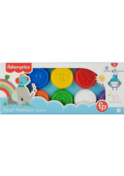 Fisher Price Oyun Hamurları 10X30 Gr.