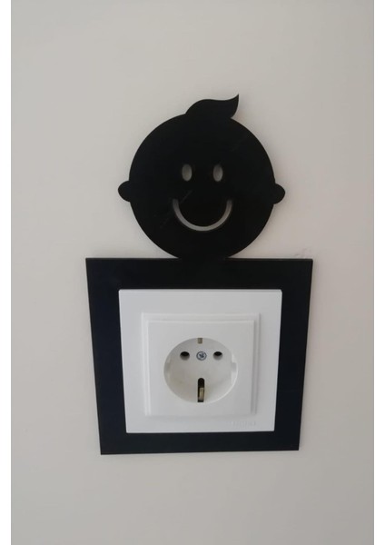 Dekoratif Çocuk Odası Süsü Priz Çerçevesi Priz Süsü