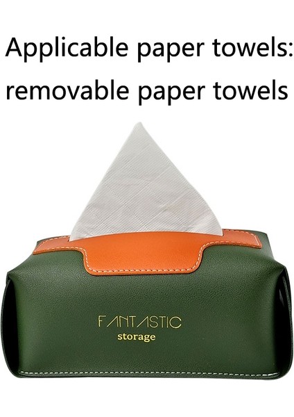 Sjm0041 Araba Pu Kağıt Mendil Kutusu Mürekkep Yeşili (Yurt Dışından) fiyatları