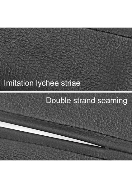 Araba Pu Deri Mendil Kutusu Siyah (Yurt Dışından)