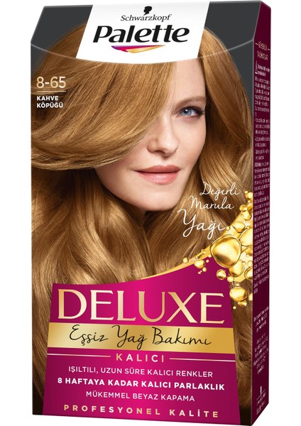 Schwarzkopf Palette Deluxe 8-65 Kahve Köpüğü Saç Boyası