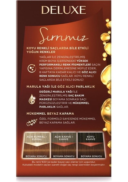 Schwarzkopf Palette Deluxe Yoğun Renkler 7-57 Tarçin Kahve Saç Boyası