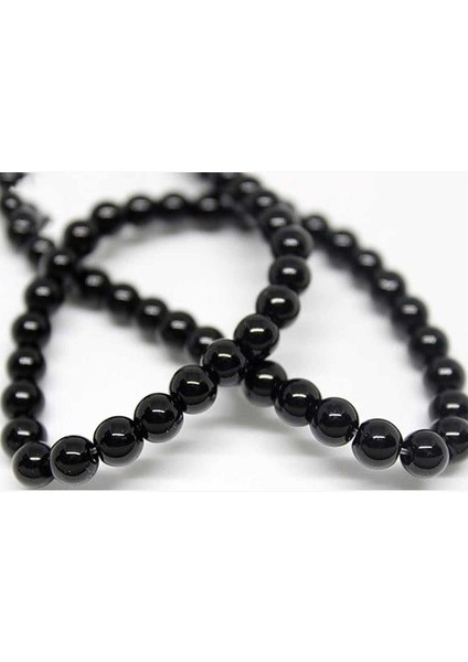 Onix (Oniks) Taşı Parlak - 6mm/10 Adet