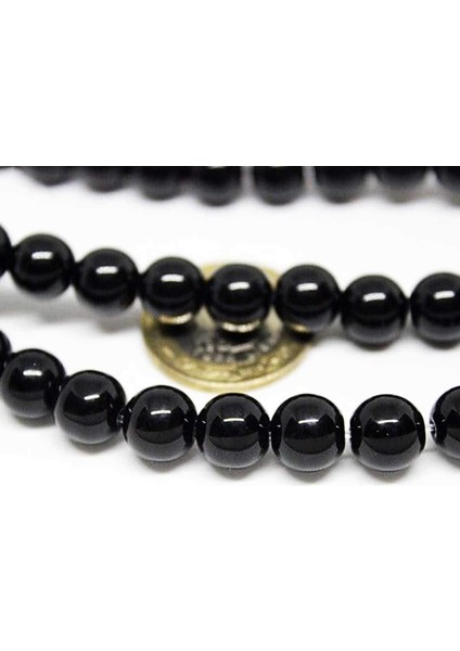 Onix (Oniks) Taşı Parlak 10MM/10 Adet