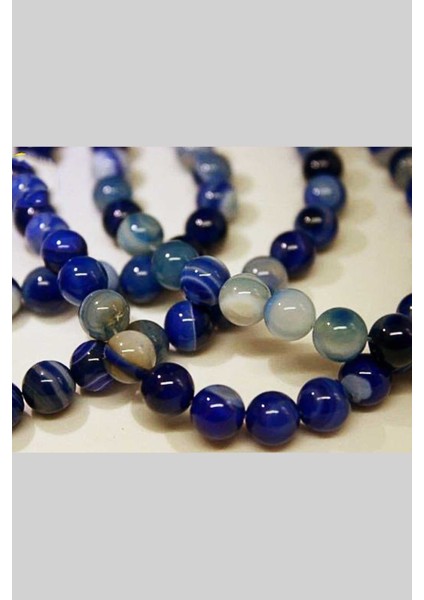 Akik Taşı 8mm/10 Adet (4001)