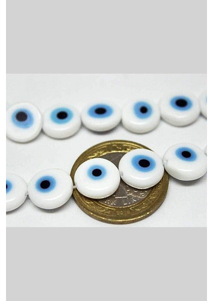 Cam Boncuk 11MM*4MM/10 Adet (11383-1)