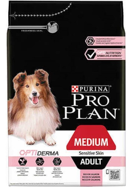 Pro Plan Medium Adult Somonlu Hassas Yetişkin Köpek Maması 14 kg