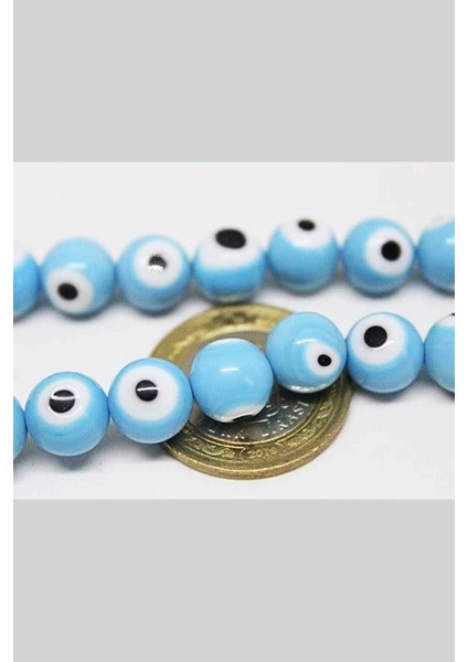 Cam Boncuk 10MM/10 Adet (11363-1)