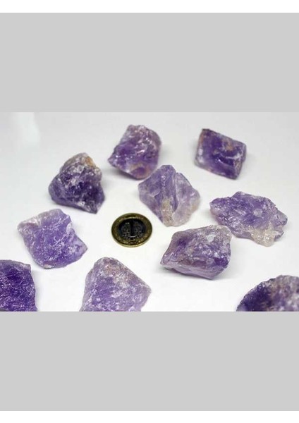 Ametist Taşı Ham Parça (20-40GR) indirimleri