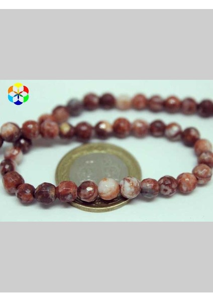 Jasper Taşı Faset Kesim Dizi 6mm (9882) modelleri