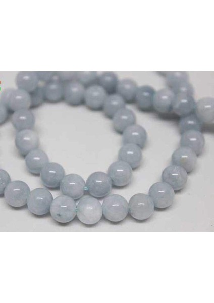 Akuamarin Taşı Dizi 6mm