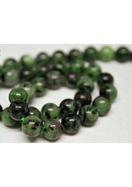 Rubizoit (Rubyzoisit) Taşı Dizi 8mm