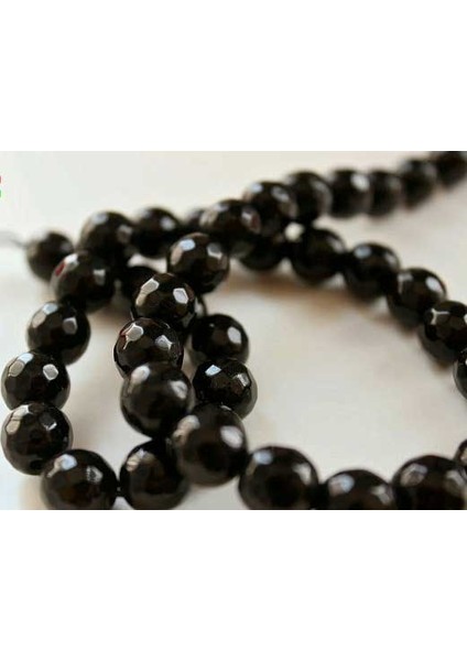 Onix (Oniks) Taşı Faset Kesim Dizi 10MM