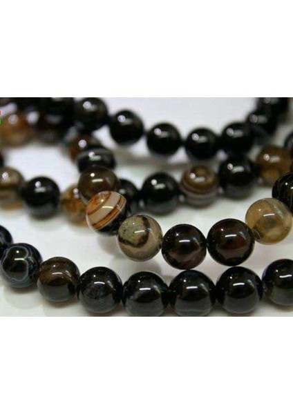 Akik Taşı Dizi 8mm (4102)