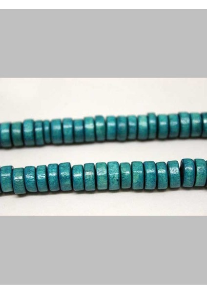 Ahşap Dizi Rondela Turkuaz modelleri