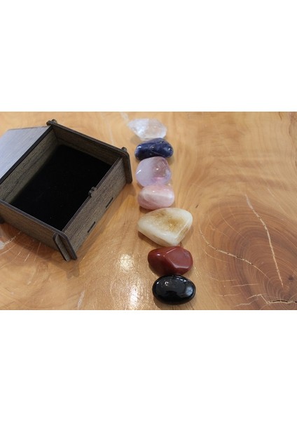 Çakra Dengeleme Taş Seti Royal Quality