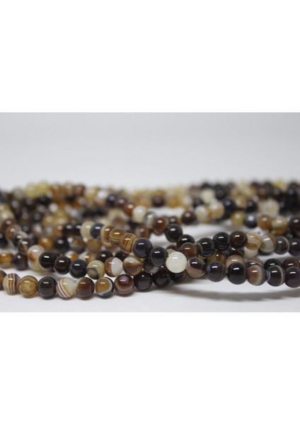 Akik Taşı Dizi 6mm (17306)