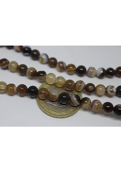 Akik Taşı 6mm/10 Adet (17306-1) indirimleri