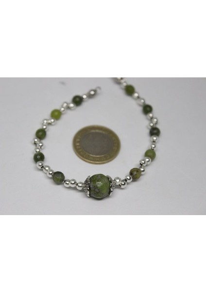 Peridot (Zebercet) Taşı Bileklik