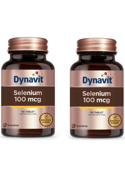 Selenium 100MCG 90 Tablet - 2 Adet
