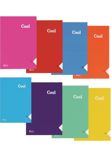 Cool 80 Yaprak Çizgisiz Pp Kapak