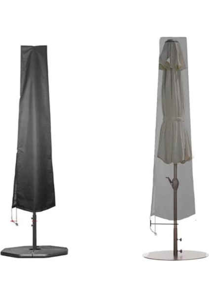 Nappe Su Geçirmez Bahçe Şemsiye Koruma Örtüsü Plaj Çadırı Toz Yağmur Kir Önleyici Şemsiye Kılıfı fırsatları