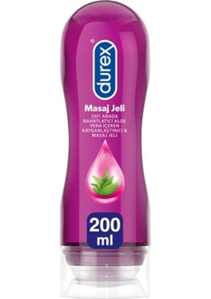 Play 2 In 1 Aloe Vera ve Masaj Jeli 200ML