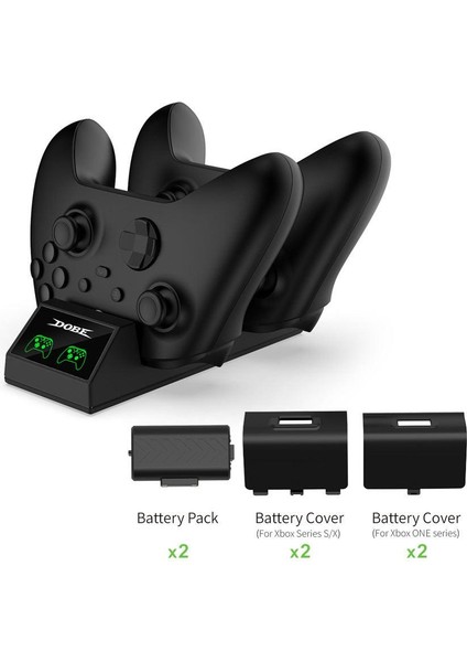 Xbox One Oyun Kolu Dock Series S x Wireless Controller Şarj Istasyonu Göstergeli 800MAH