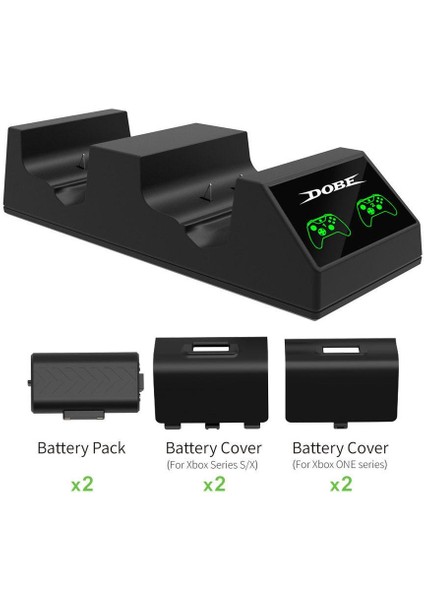 Xbox One Oyun Kolu Dock Series S x Wireless Controller Şarj Istasyonu Göstergeli 800MAH