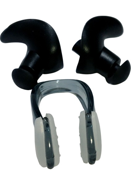 Yumuşak Su Geçirmez Silikon Yüzücü Kulak Tıkacı/burun Mandalı