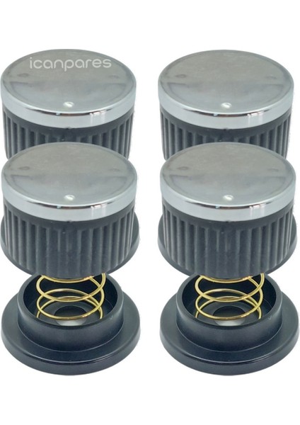 Icanpares Fox-Grundig-Hoover Ankastre Set Üstü ve Ocak 4 Lü Düğme Takımı