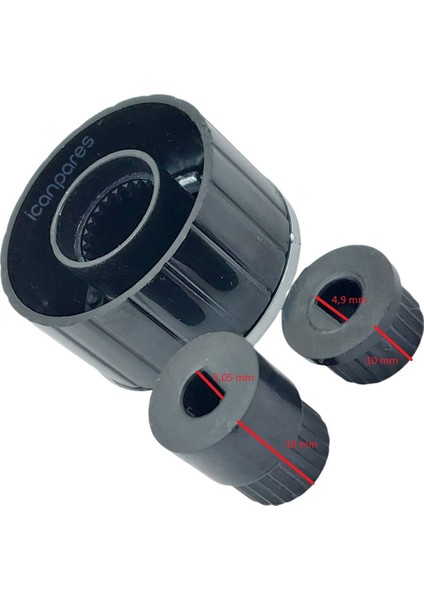 Icanpares Simfer-Tefal-Teka Ankastre Set Üstü ve Ocak 4 Lü Düğme Takımı modelleri