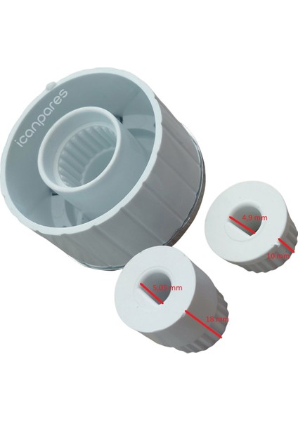 Icanpares Eminçelik-Esty-Ferre Ankastre Set Üstü ve Ocak 4 Lü Düğme Takımı modelleri