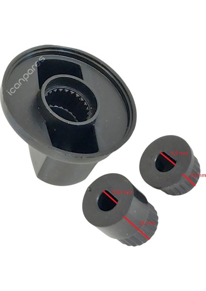 Icanpares Maximus-Mekappa-Miele Ankastre Set Üstü ve Ocak 4 Lü Düğme Takımı modelleri