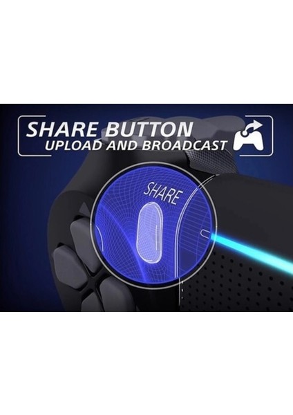 Ps4 Gamepad Wirelles V2 Yeni Nesil Kol Pc - Notebook - Smart Tv - Telefon Uyumlu