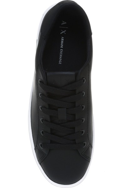 Xdx027Xcc14A120 Siyah Kadın Deri Sneaker