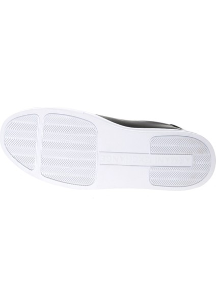 Xdx027Xcc14A120 Siyah Kadın Deri Sneaker