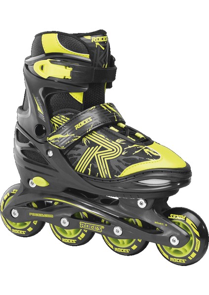 Jokey 3.0 Boy Black/lime Ayarlanabilir Paten