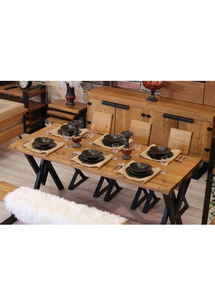 Masif Ahşap Masa Takımı indirimleri