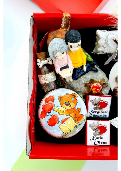 Sevgiliye Sürpriz Romantik Hediye 14 Şubat Sevgililer Günü Hediyesi Hediye 14BEARS175