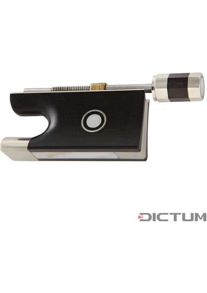 Keman Arşe Topuğu Dicktum Abanoz Nickel-Silver Mounted