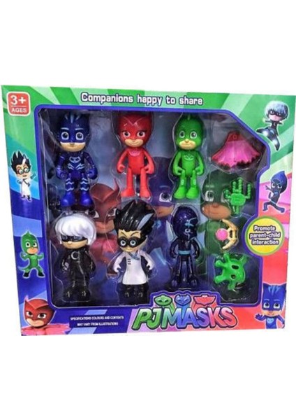 Pijamaskeliler Oyuncak Set