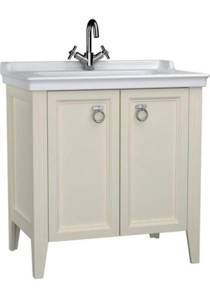 Valarte 80CM Fildişi Alt Modül ve Lavabo 62155