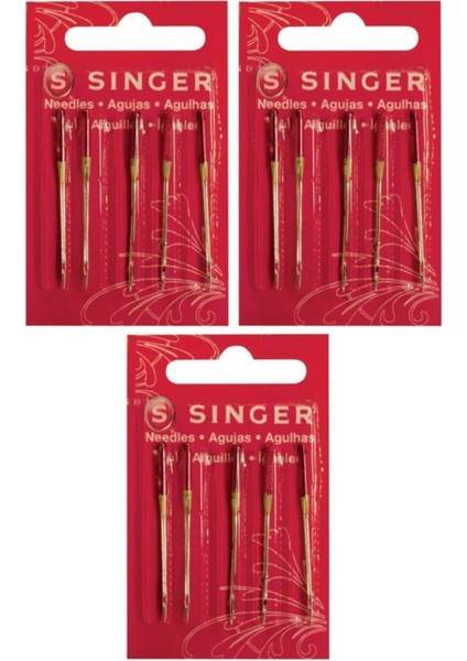 Dikiş Makine Iğnesi - 2045 - 09 Jarse Iğnesi 3 Paket