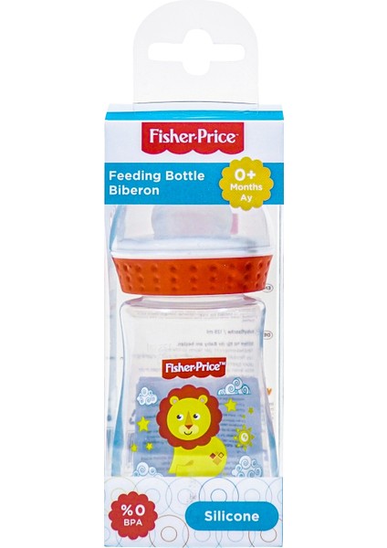 Fisher Price Dar Ağız 125 ml Pp Biberon Aslan