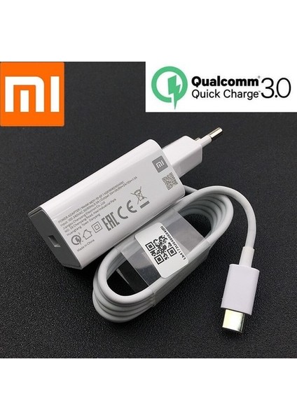 Xiaomi 33 Watt Fast Qualcomm Turbo Hızlı Şarj Aleti 33W Şarj